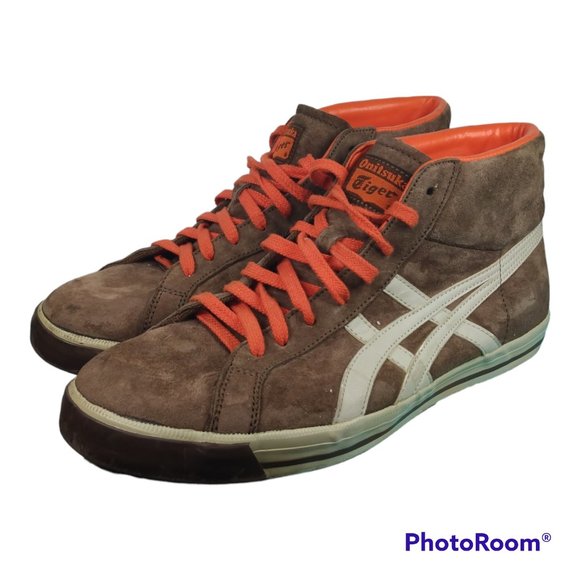 Onitsuka Tiger by Asics | Vintage Onitsuka Asics Tiger High Top Sneakers Men 95 Poshmark